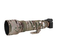 ZZQ&CCF Waterproof Lens Coat, Rain Cover Sleeve for Canon RF100-500mm F4.5-7.1 L IS USM - Camouflage Lens Cover, Raincoat Protective Camera Lens Sleeve for Wildlife Photography-All-Terrain Camouflage