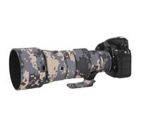 ZZQ&CCF Waterproof Lens Coat, Rain Cover Sleeve for Nikon AF-S NIKKOR 500 mm f/5.6E PF ED VR - Camouflage Lens Cover, Lens Sleeve for Wildlife Photography-Urban Camouflage