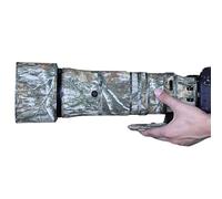 ZZQ&CCF Waterproof Lens Coat, Rain Cover Sleeve for Nikon NIKKOR Z 180-600mm f/5.6-6.3 VR - Camouflage Lens Cover, Raincoat Protective Camera Lens Sleeve for Wildlife Photography-Classic Tree Camo