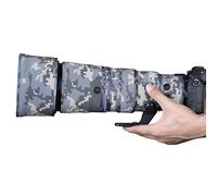 ZZQ&CCF Waterproof Lens Coat, Rain Cover Sleeve for Nikon NIKKOR Z600mm F6.3 VR - Camouflage Lens Cover, Raincoat Protective Camera Lens Sleeve for Wildlife Photography-Urban Camouflage