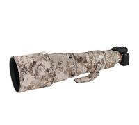 ZZQ&CCF Waterproof Lens Coat, Rain Cover Sleeve for SONY FE600mm F4 GM OSS - Camouflage Lens Cover, Raincoat Protective Camera Lens Sleeve for Wildlife Photography-Desert Camouflage
