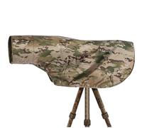 ZZQ&CCF Waterproof Telephoto Lens Nylon Raincoat Compatible with Canon RF 100-500/100-400, for Nikon Z 100-400mm/Z 600 f/6.3, for Sony FE 200-600/300/100-400, DSLR Camera #S Camouflage