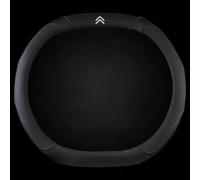 ZZRSXZSR Car Steering Wheel Cover for Citroen C1 C2 C3 C4 C5 C6 C8 C3-XR C4X C5X,Breathable Anti-Slip Steering Wheel Protector With logo Wheel Protective Cover Car Accessories,DD-1