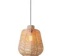 ZZTDHG Adjustable Droplight - Japanese Rattan Pendant Light Woven Linear Chandelier, Rattan Basket Pendant Fixture,Hallway Living Room Light Fixture