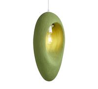 ZZTDHG Japanese Wabi-Sabi Resin Light, Base Illumination Green Suspension Chandeliers, Height Adjustable Restaurant Hanging Lamp for Kitchen Island Studio Bar Clothing
