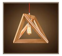 ZZTDHG V-intage wood pendant light lamp indoorlustre para sala de jantar decoracao quarto, Chandeliers