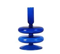 ZZTWER candlesticks candelabra Glass Candle Holder,Home Decor Vase Candlestick Holders Wedding Decoration Modern Art Decoration Party Dinning Ornaments fireplace decor candle holders