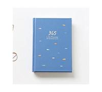 ZZTWER life planner 365 Planner Agenda Notebook Colorful Inner Page Illustration Yearly Daily Plan Journal Record Life Stationery Gifts weekly agenda planner