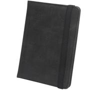 ZZTWER Middle East Saudi Arabia Passport Holder Qatar Architecture Animal Ticket Holder Anti-Magnetic Passport Book Set(Nero)