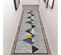 ZZUU Carpet Runner With PVC Rubber Back，New Multi Coloured Modern Washable Non Slip Runner Rug For Entryway Indoor