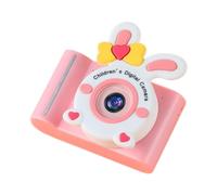 zZUupy A16S HD Dual Lens 4000W Pixel Front Rear Dual Camera Without Memory Card Li-Ion Battery Children's Camera,Pink
