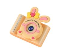 zZUupy A16S HD Dual Lens 4000W Pixel Front Rear Dual Camera Without Memory Card Li-Ion Battery Children's Camera,Yellow