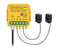 zZUupy CT KWh Power Electricity Consumption Monitor with Clamp for Alexa Home (B)