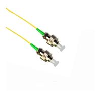 ZZWFMW 50pcs FC Fiber Pigtails 0.9mm Single Mode A UPC OM1 OM2 OM3(FC OM3 aqua)