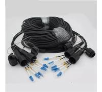 ZZWFMW 6-Core Armored Singlemode Fiber Patch Cord(400m LSZH LC-LC)