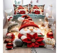ZZXHG Super King Duvet Cover Set Red Dwarf, Reversible Superking Bedding Set with Zipper Closure + 2 Pillowcases 50x75cm, Soft Microfiber Quilt Covers for Home Decor - 260x220cm_j204