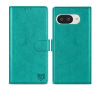 ZZXX for Google Pixel 9A Wallet Case with [RFID Blocking] Card Slot Kickstand Magnetic Closure Leather Flip Protective Phone Case for Google Pixel 9A(Lake Blue-6.3 inch)