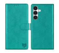 ZZXX for Samsung Galaxy S26 Wallet Case with [RFID Blocking] Card Slot Kickstand Magnetic Closure PU Leather Flip Fold Protective Phone Case for Samsung Galaxy S26 5G Case Wallet(Lake Blue-6.2 inch)