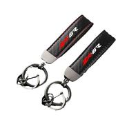 ZZXYSM Carbon Fiber Motorcycle Keychain Holder Keyring for ZX6R ZX-6R accessories,Red