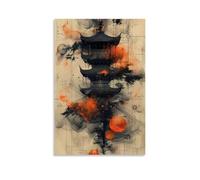 ZZXZHTHB Art & Design Illustration by Mccorca A Chinese Artist Wall Art Decorative Painting Mural Modern Decoration Hanging Art Poster 08x12inch(20x30cm)