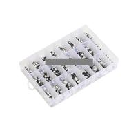 ZZYAO 1uF-1000uF 6.3V-50V 400Pcs 24Value SMD Aluminum Electrolytic Capacitors Assortment Kit + box Capacitance Meters .y27