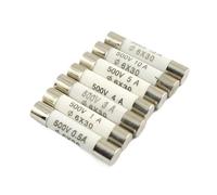 ZZYAO 5pcs Ceramic Fuse Cartridge RO58 6x30mm 500V F 0.5A 1A 2A 3A 4A 6A 8A 10A 13A 15A 16A 20A 25A 30A Fast Blow BS1362 6 * 30mm,u09