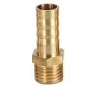 ZZYAO Brass Pipe Fitting 4mm 6mm 8mm 10mm 12mm Hose Barb Tail 1/8" 1/4" 1/2" 3/8" BSP Male Connector Joint Copper Coupler Adapter,117