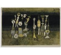 ZZYGGN GMGSW Comedy by PAUL KLEE Poster Abstract Prints Aesthetic Wall Art PAUL KLEE Canvas Painting Vintage Picture for Home Wall Decor 60x80cmx1 Frameless
