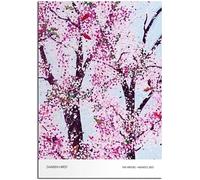 ZZYGGN GMGSW Damien Hirst Poster Cherry Blossoms Pink Prints Damien Hirst Wall Art Abstract Canvas Painting Pop Picture for Home Wall Decor 60x80cm Frameless