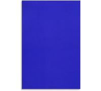 ZZYGGN GMGSW Famous Yves Klein Blue Poster Abstract Blue Wall Art Yves Klein Canvas Prints Aesthetic Painting for Office Wall Decor Picture 50x75cm Frameless