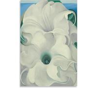 ZZYGGN GMGSW Georgia O'Keeffe Poster and Prints Georgia O'Keeffe Bella Donna Wall Art Floral Modern Painting Canvas for Home Decor Picture 40x65cm No Frame