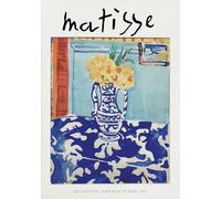 ZZYGGN GMGSW Henri Matisse Poster《Bleu Et Rose》Canvas Wall Art Henri Matisse Prints Henri Matisse Paintingg Canvas for Home Decor Picture 50x75cm No Frame