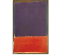 ZZYGGN GMGSW Mark Rothko Abstract Wall Art《Untitled》Canvas Poster Aesthetic Prints Abstract Painting Mark Rothko Picture for Home Decor 50x70cm Frameless