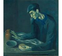 ZZYGGN GMGSW Pablo Picasso Poster 《The Blind Man's Meal》Painting Abstract Wall Art Pablo Picasso Canvas Prints for Home Wall Picture Decor 50x50cmx1 Frameless