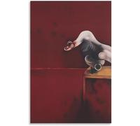 ZZYGGN GMGSW Untitled by Francis Bacon Poster and Prints Francis Bacon Abstract Wall Art Retro Canvas Painting for Home Wall Picture Decor 40x55cm Frameless