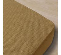 ZZYK Brown,45x45x15cm,Bed Gap Filler Cushion Sofa Mats Wedge Reading Pillow Removable Positioning Support Cushion High Density Foam Pad Suitable for Chairs Stools Bay Window