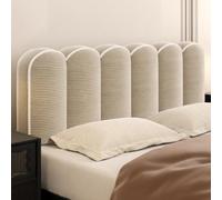 ZZYK Wedge Bed Backrest Anti-Collision Lumbar Support Headboard Upholstered