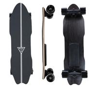 Zzypno Electric Skateboards with Remote, 4 Speed Mode, 25KM/H Top Speed, 7 Layers Maple Electric Longboard forfor Outdoor Recreation and Short City Travel 30km