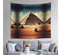 ZZYYDS Wall TapestryDreaming of the Pyramids of Khufu for Living Room DormWall Hanging Home Decor Party Background, Decorative Poster 60x51in