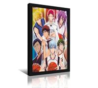 ZZZMOCO Movie Kuroko's Basketball Poster1 Retro Framed Decorative Painting And Art Picture Print Modern Family Bedroom Decor12x18inch(30x45cm)