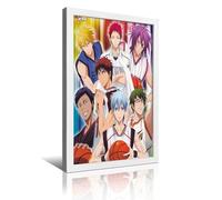 ZZZMOCO Movie Kuroko's Basketball Poster1 Retro Framed Decorative Painting And Art Picture Print Modern Family Bedroom Decor12x18inch(30x45cm)