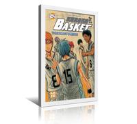 ZZZMOCO Movie Kuroko's Basketball Poster3 Retro Framed Decorative Painting And Art Picture Print Modern Family Bedroom Decor16x24inch(40x60cm)
