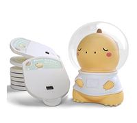 ZZZMOON Figure Age 3+ and Story Slides, Kids Story Projector Replacement Kit, Fantastic Dinosaur World for Kids Bedtime Reading with 8 Stories